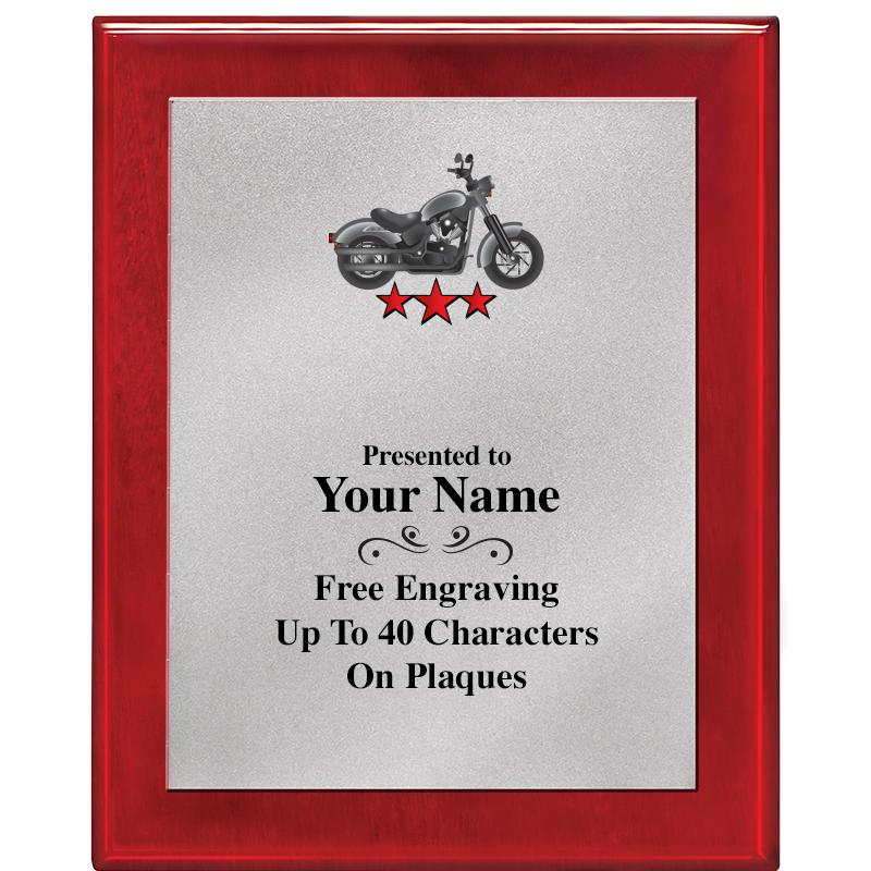 8X10 RW PIANO PLQ MATTE SV PLT