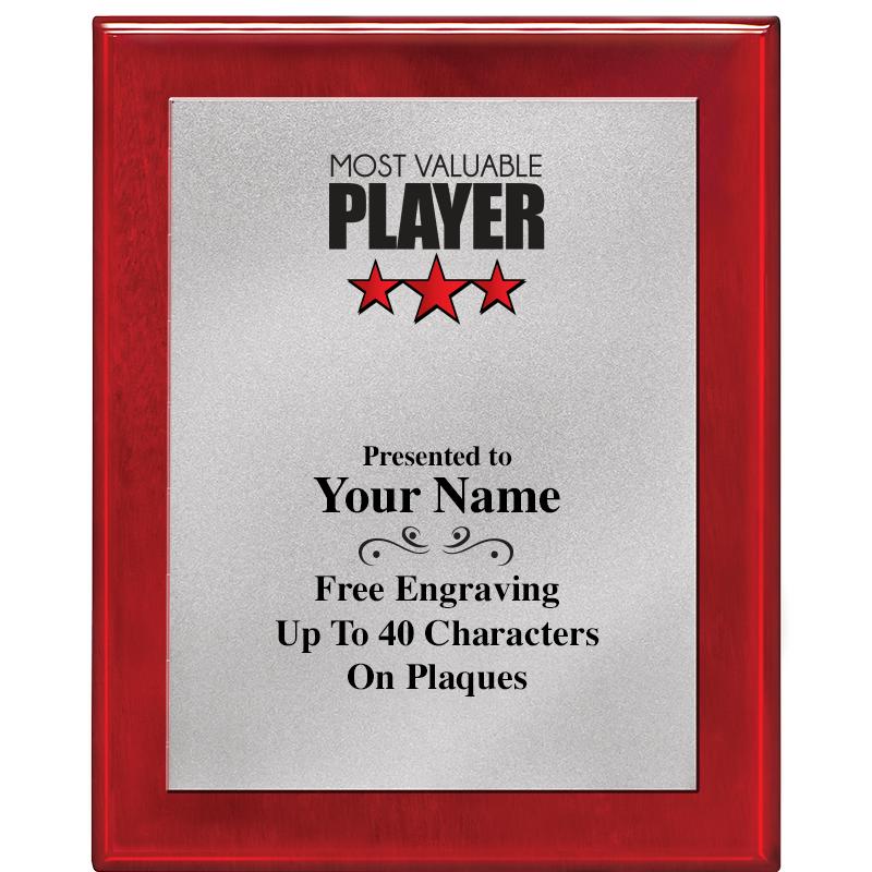 8X10 RW PIANO PLQ MATTE SV PLT