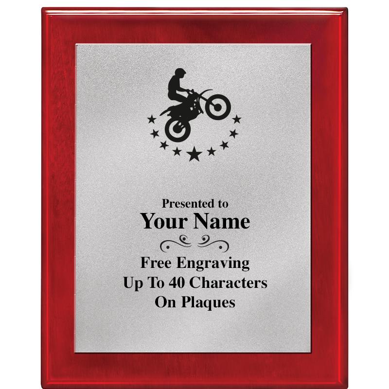 8X10 RW PIANO PLQ MATTE SV PLT