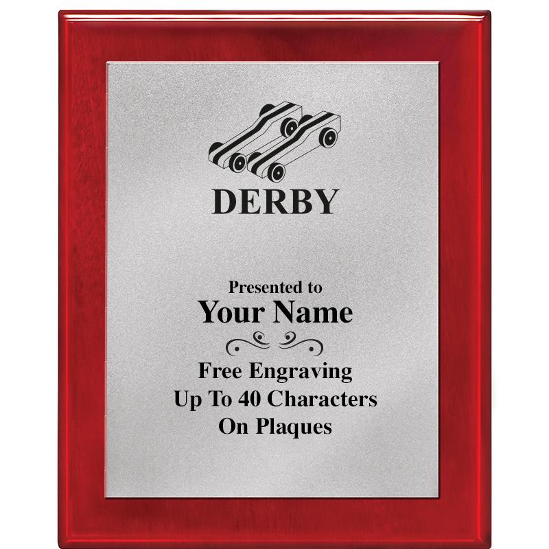 8X10 RW PIANO PLQ MATTE SV PLT