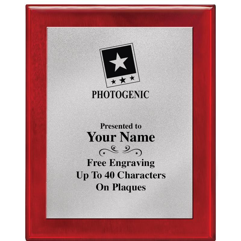 8X10 RW PIANO PLQ MATTE SV PLT