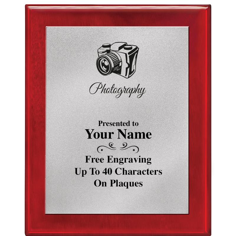 8X10 RW PIANO PLQ MATTE SV PLT