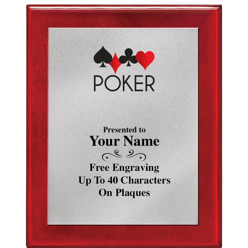 8X10 RW PIANO PLQ MATTE SV PLT