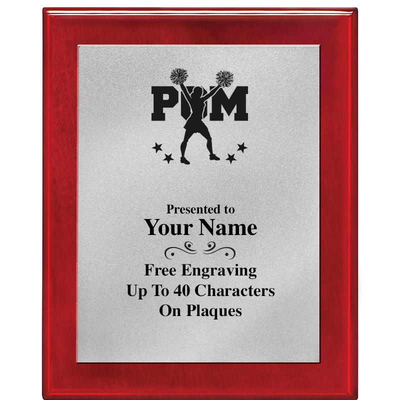 8X10 RW PIANO PLQ MATTE SV PLT