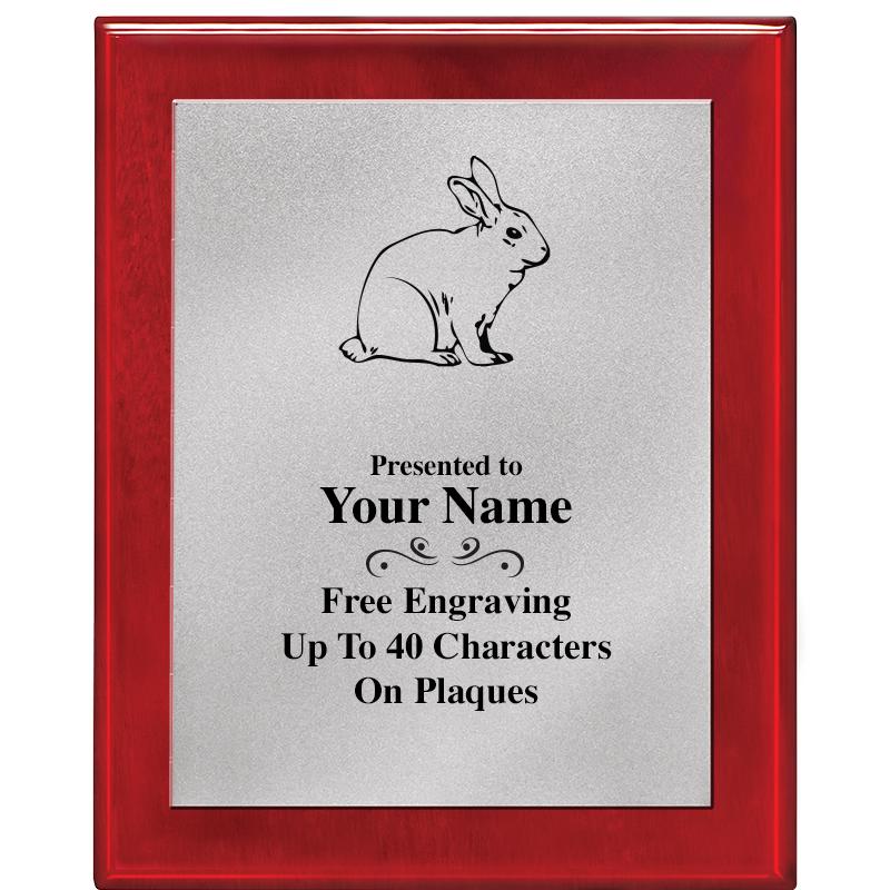 8X10 RW PIANO PLQ MATTE SV PLT