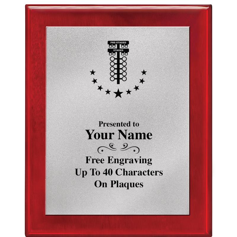 8X10 RW PIANO PLQ MATTE SV PLT