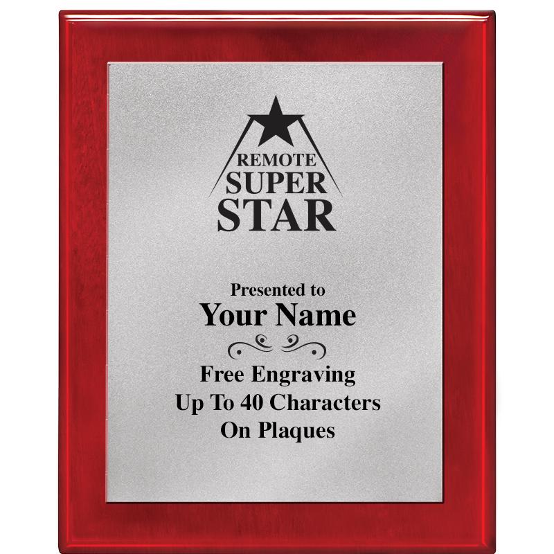 8X10 RW PIANO PLQ MATTE SV PLT