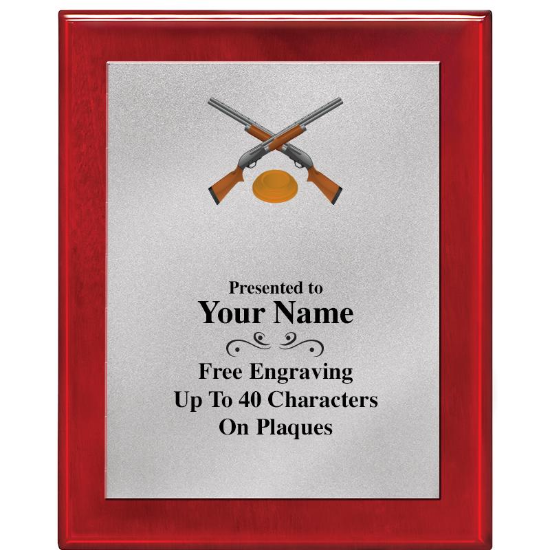 8X10 RW PIANO PLQ MATTE SV PLT