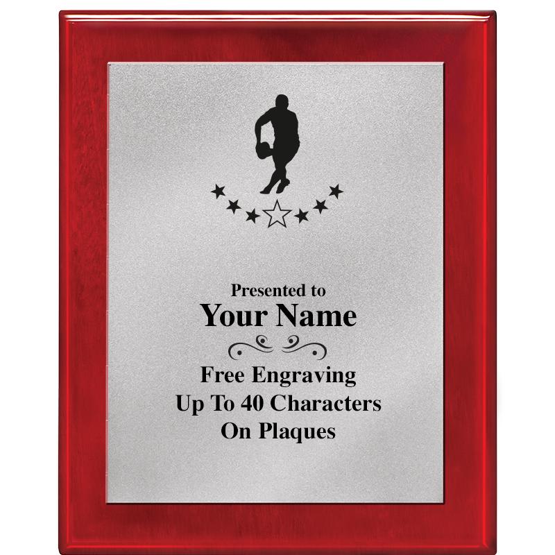 8X10 RW PIANO PLQ MATTE SV PLT