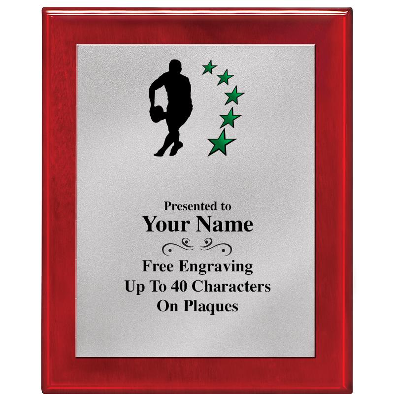 8X10 RW PIANO PLQ MATTE SV PLT