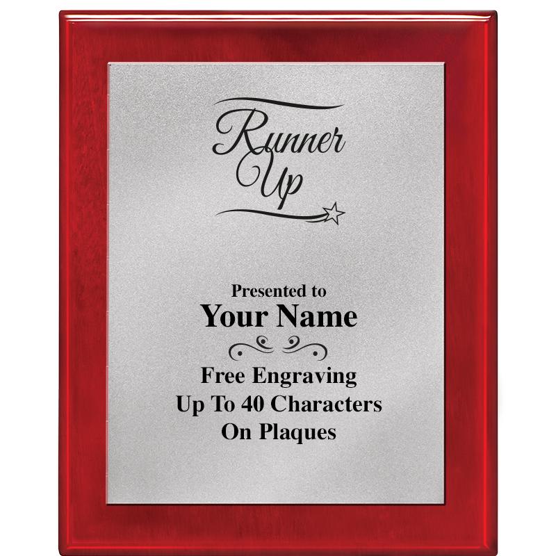 8X10 RW PIANO PLQ MATTE SV PLT