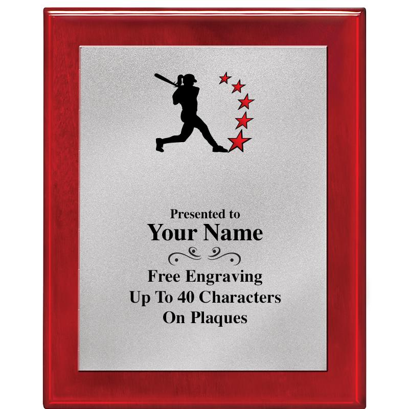 8X10 RW PIANO PLQ MATTE SV PLT