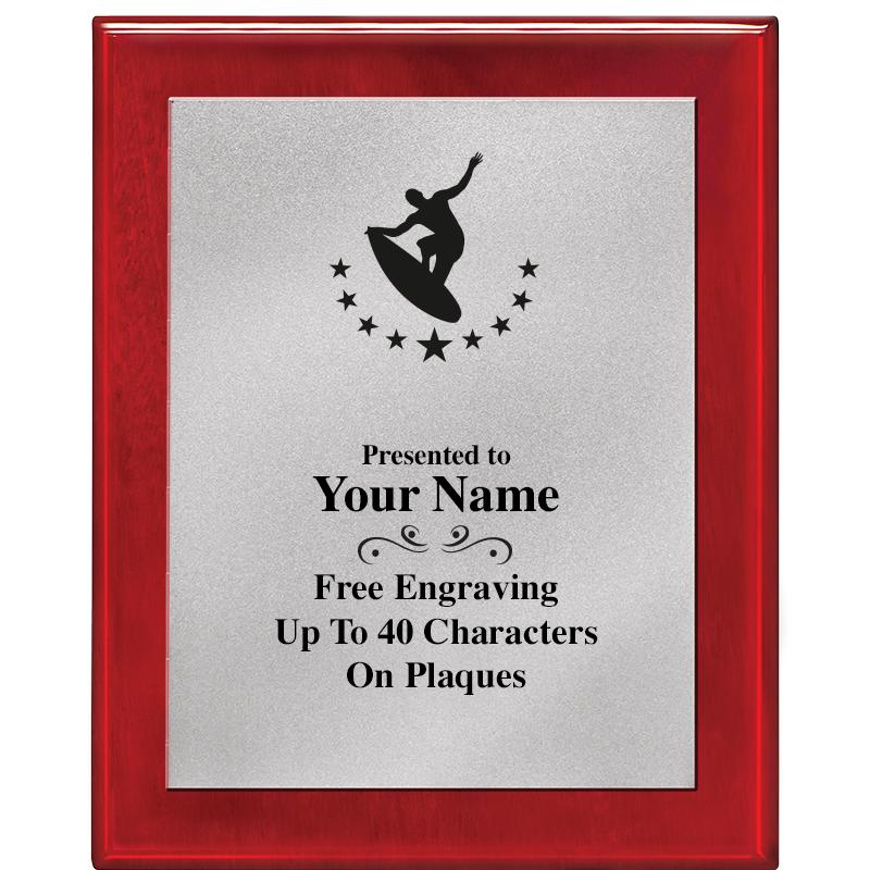 8X10 RW PIANO PLQ MATTE SV PLT