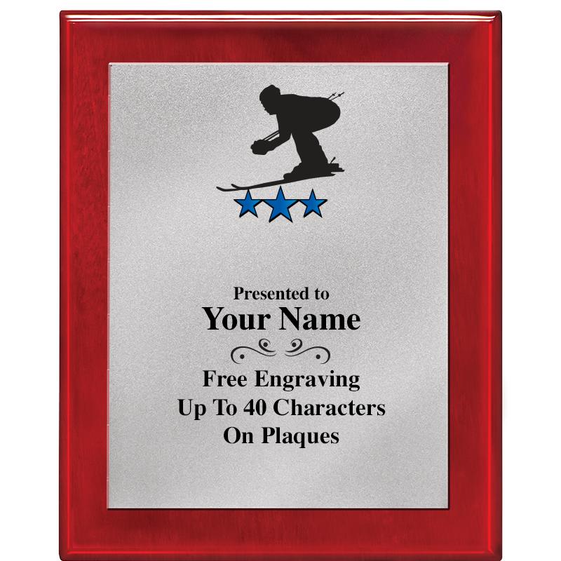 8X10 RW PIANO PLQ MATTE SV PLT