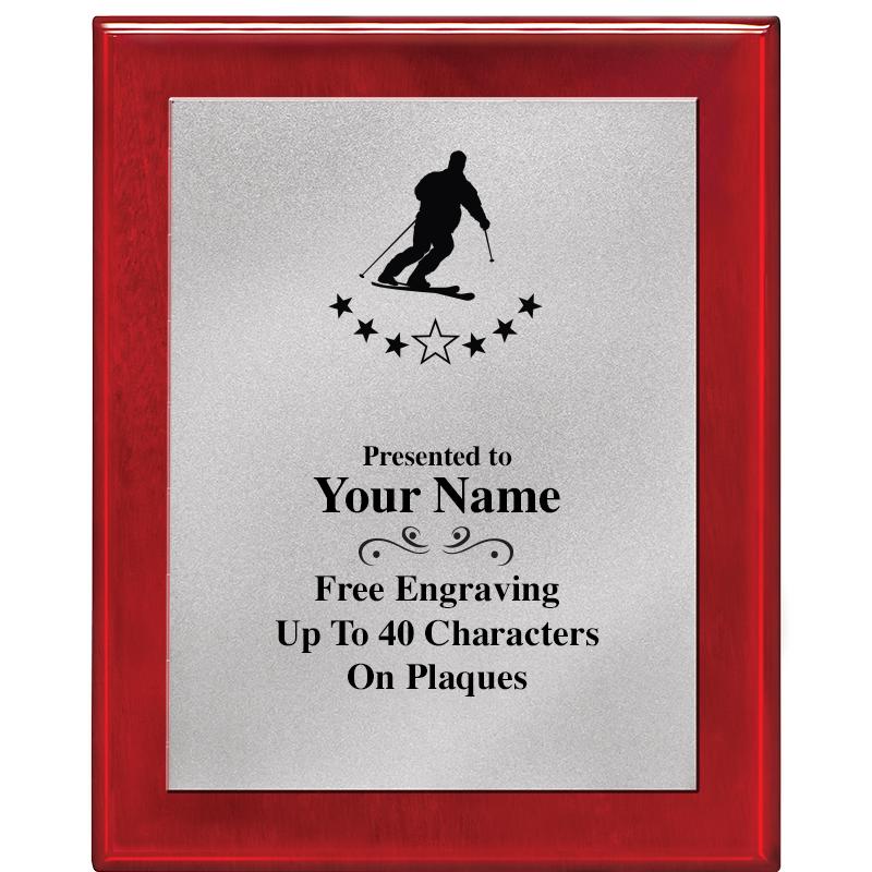 8X10 RW PIANO PLQ MATTE SV PLT