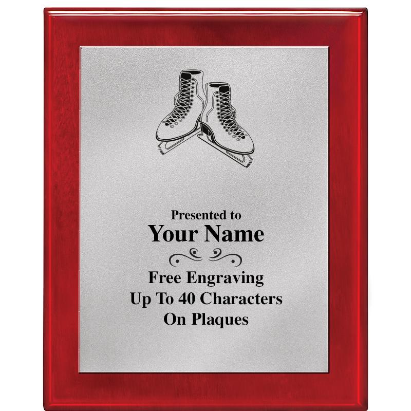 8X10 RW PIANO PLQ MATTE SV PLT