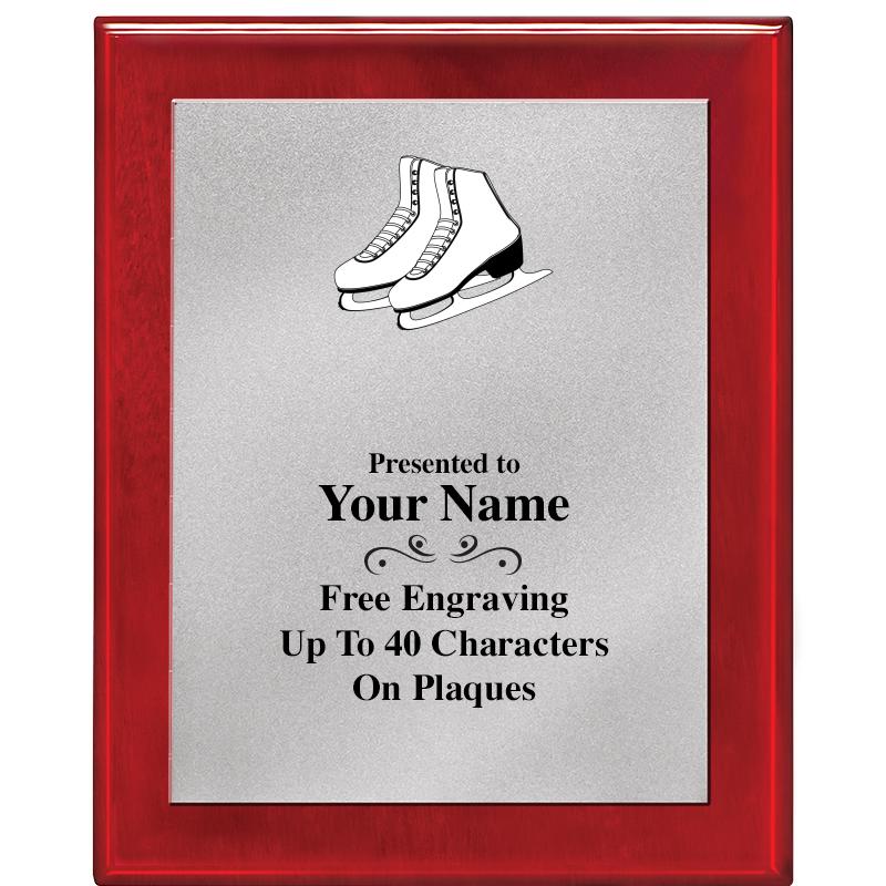 8X10 RW PIANO PLQ MATTE SV PLT