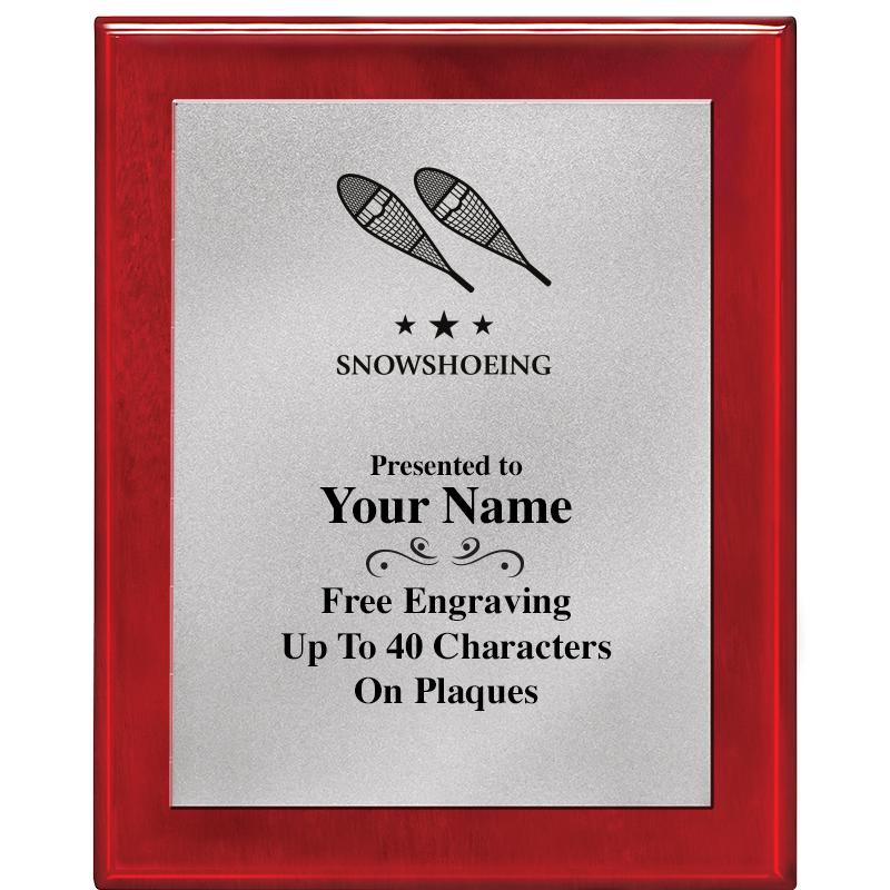 8X10 RW PIANO PLQ MATTE SV PLT