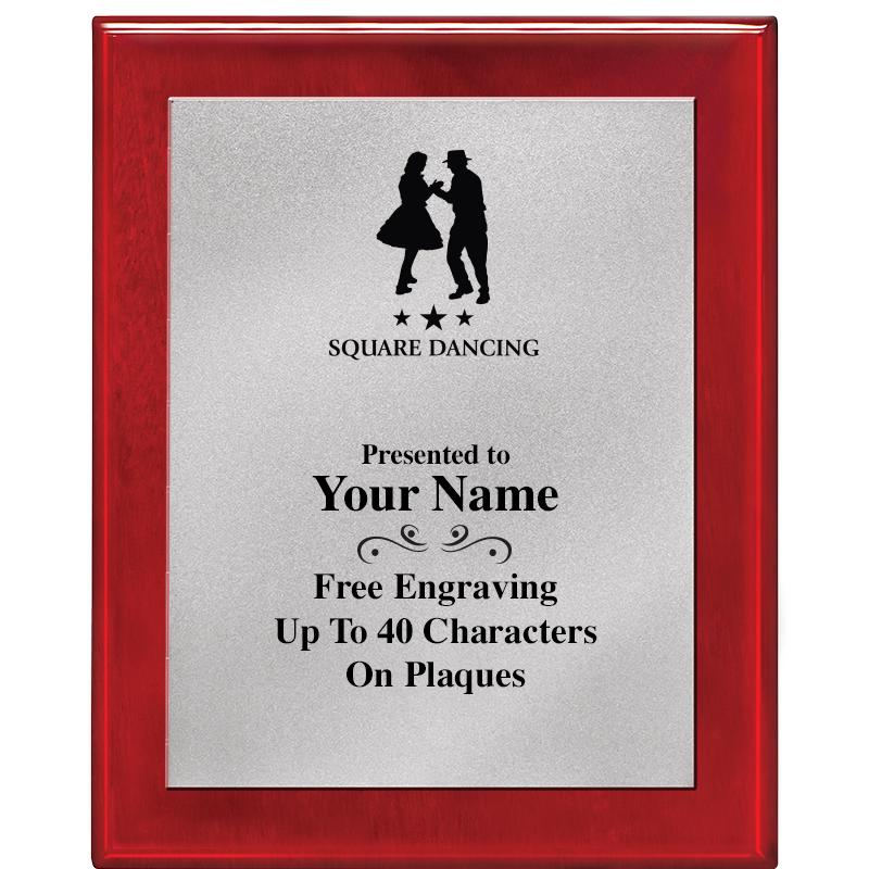 8X10 RW PIANO PLQ MATTE SV PLT