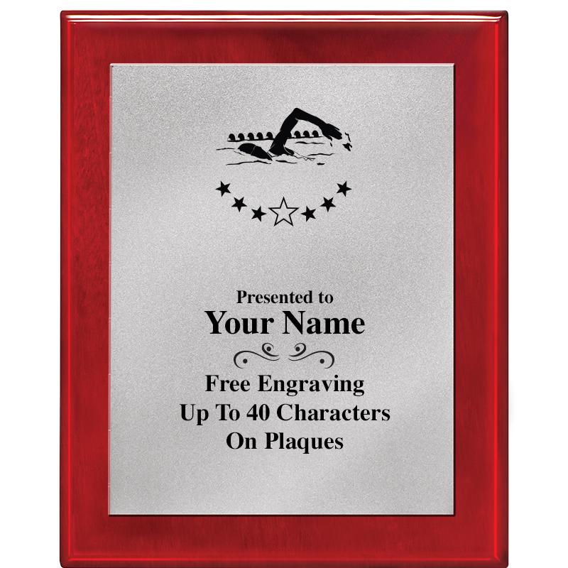 8X10 RW PIANO PLQ MATTE SV PLT