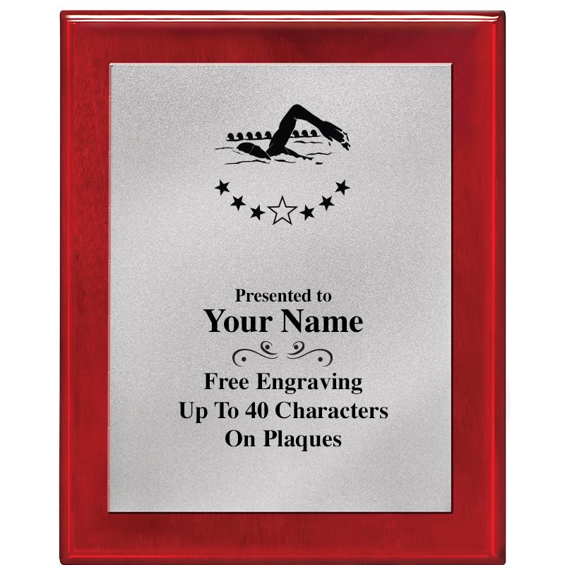 8X10 RW PIANO PLQ MATTE SV PLT