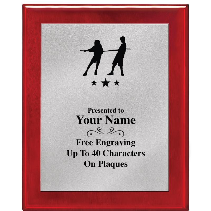 8X10 RW PIANO PLQ MATTE SV PLT