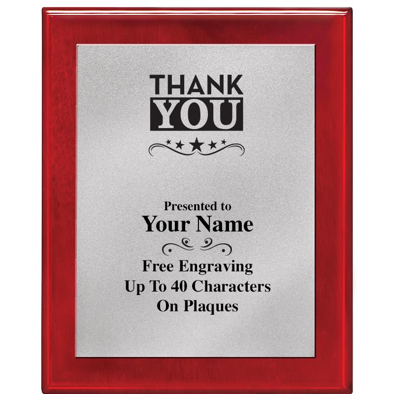 8X10 RW PIANO PLQ MATTE SV PLT