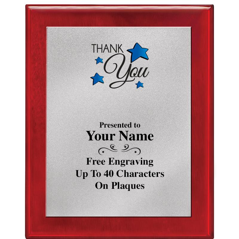 8X10 RW PIANO PLQ MATTE SV PLT