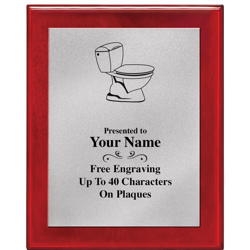 8X10 RW PIANO PLQ MATTE SV PLT