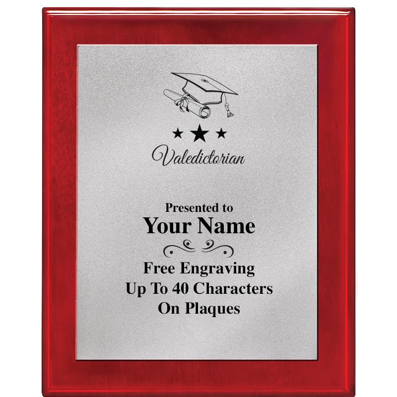 8X10 RW PIANO PLQ MATTE SV PLT