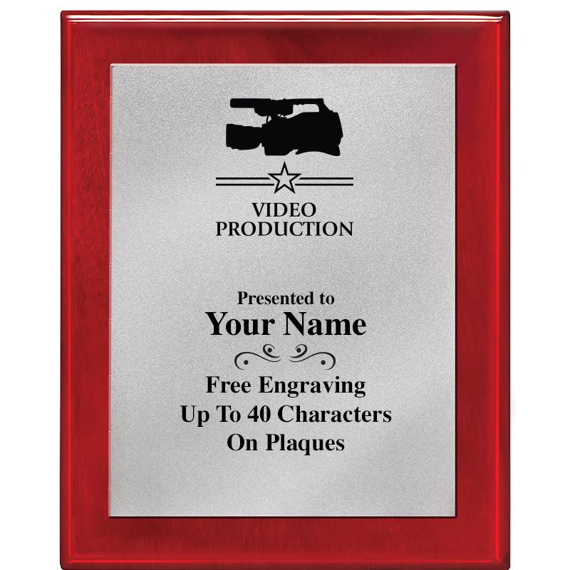 8X10 RW PIANO PLQ MATTE SV PLT