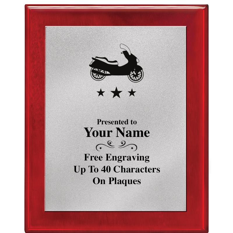 8X10 RW PIANO PLQ MATTE SV PLT