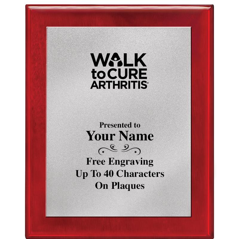 8X10 RW PIANO PLQ MATTE SV PLT