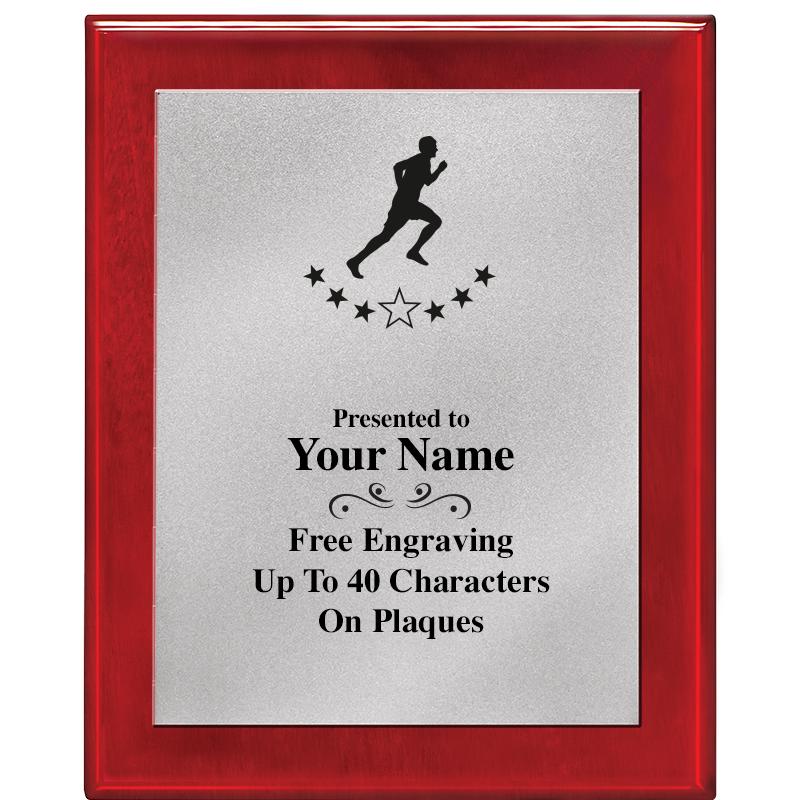 8X10 RW PIANO PLQ MATTE SV PLT