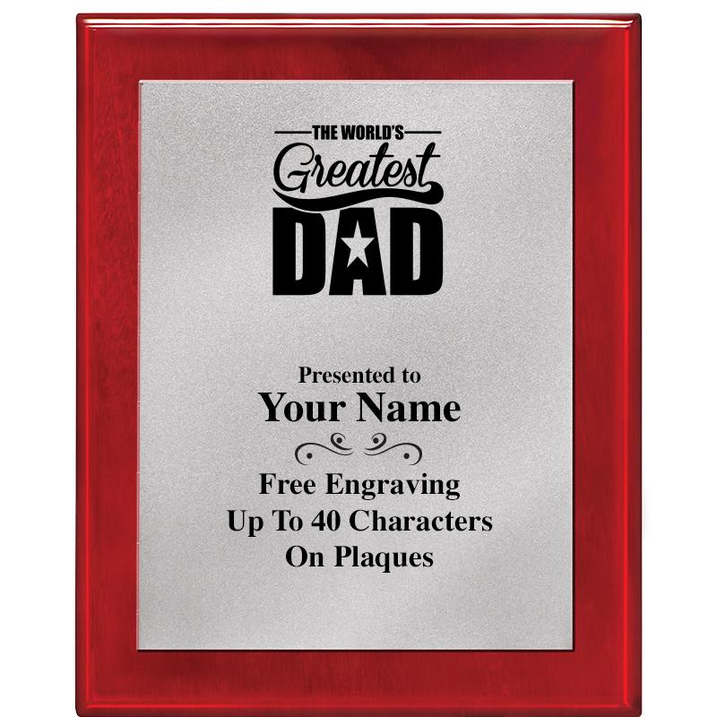 8X10 RW PIANO PLQ MATTE SV PLT