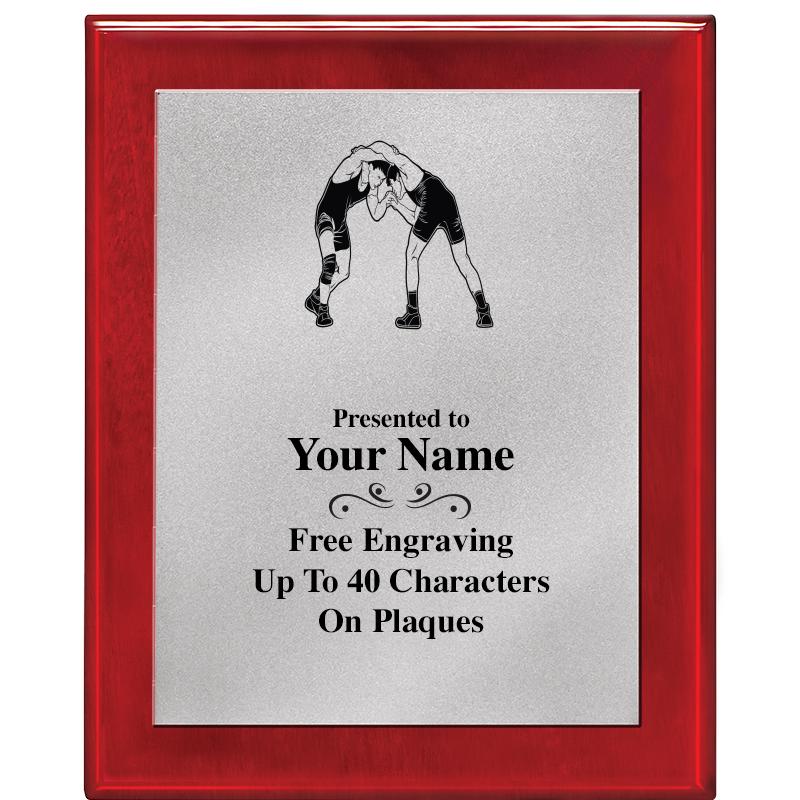 8X10 RW PIANO PLQ MATTE SV PLT