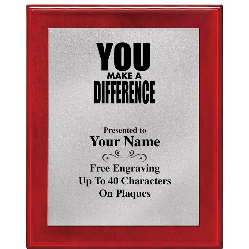 8X10 RW PIANO PLQ MATTE SV PLT