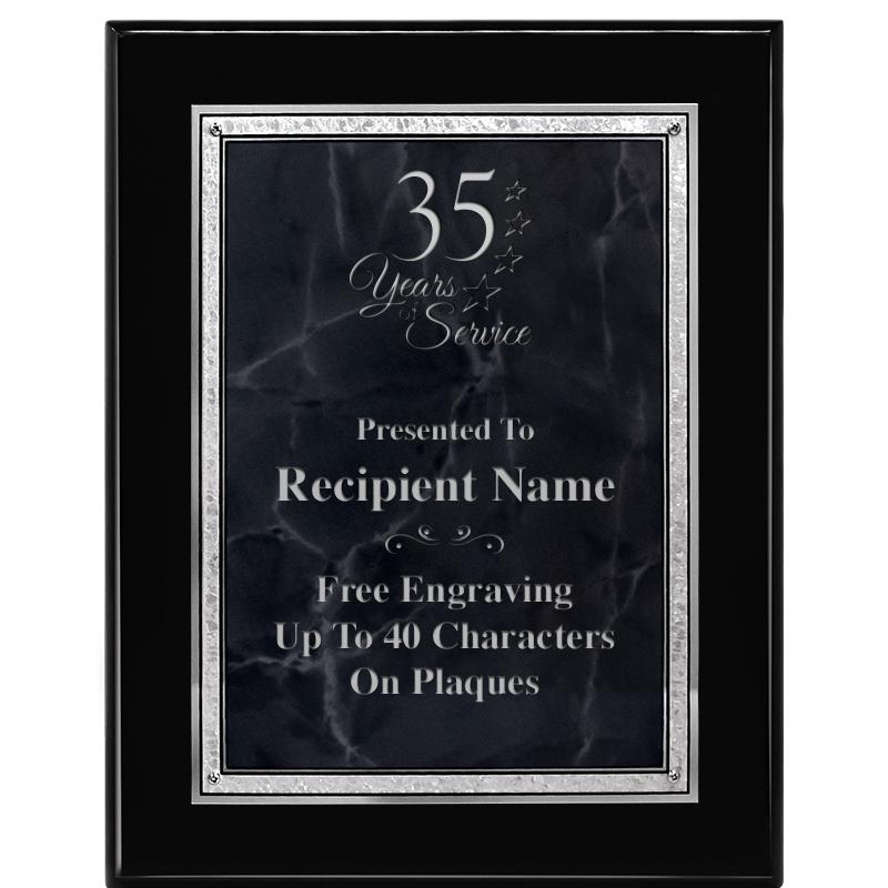 7X9 GY MARB FLOURISH PQ BK/SV