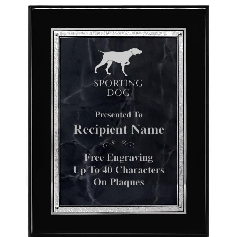 7X9 GY MARB FLOURISH PQ BK/SV