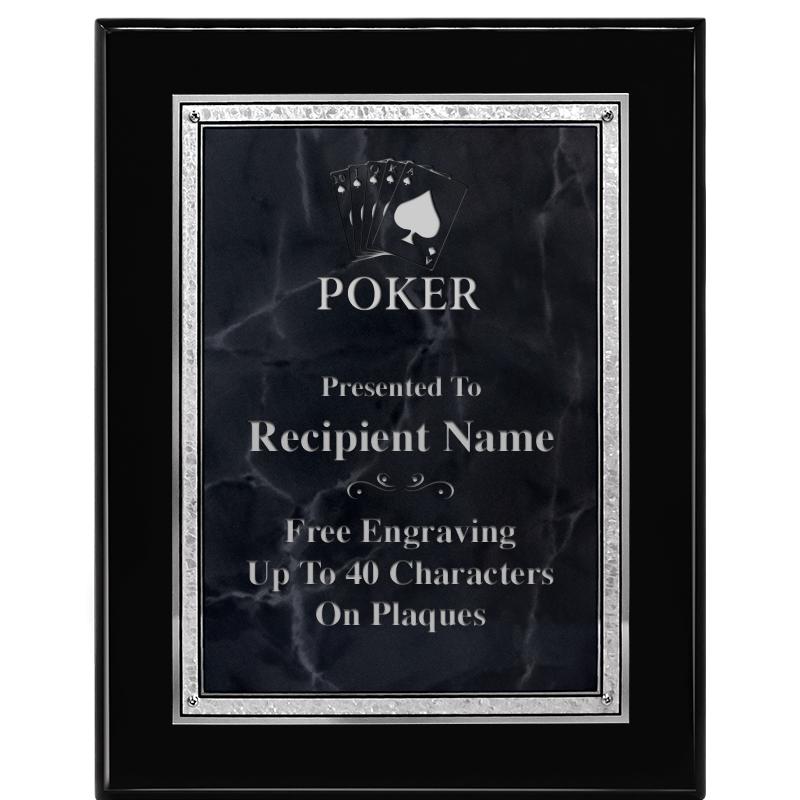 7X9 GY MARB FLOURISH PQ BK/SV