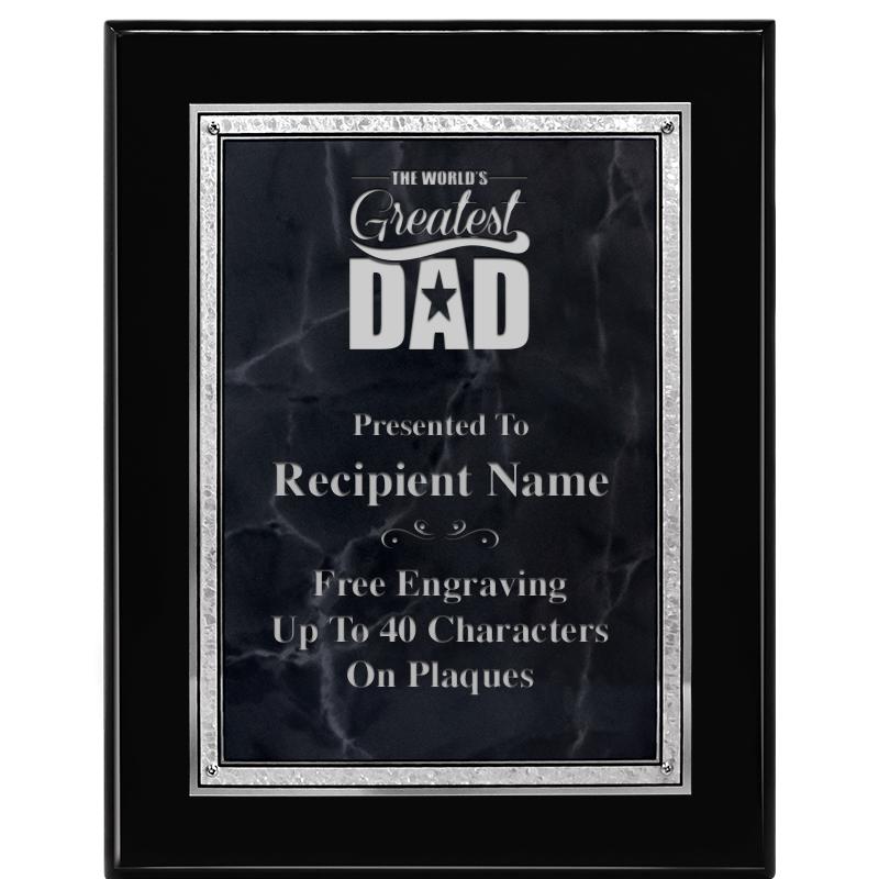 7X9 GY MARB FLOURISH PQ BK/SV