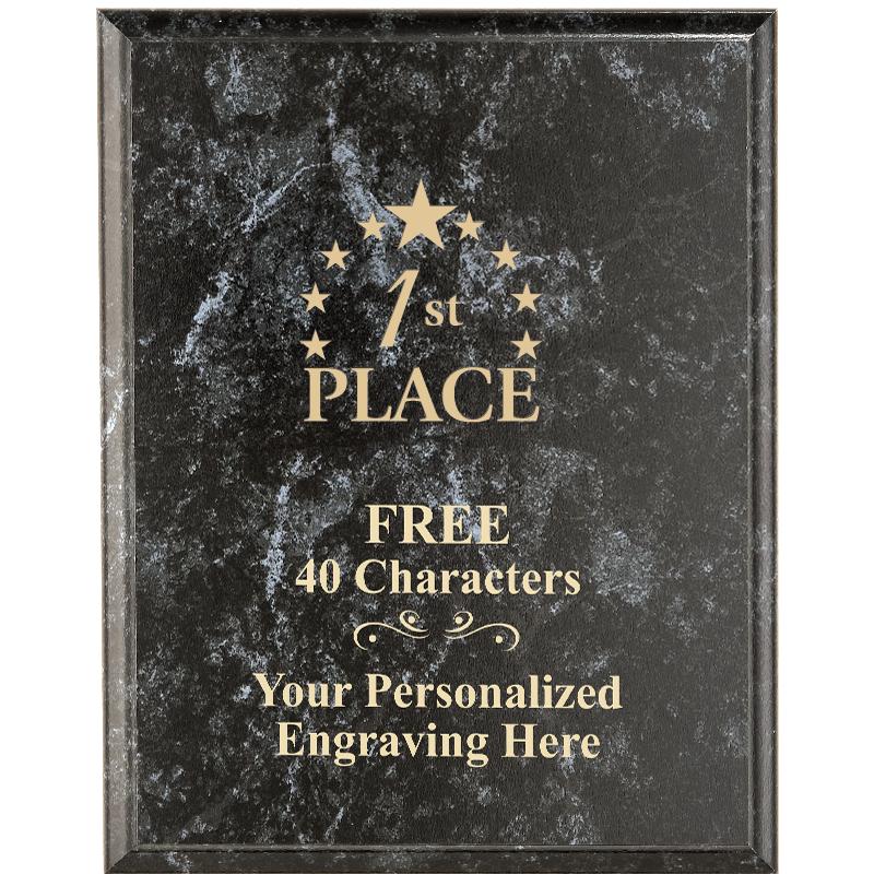 1st Place Plaques Crown Awards