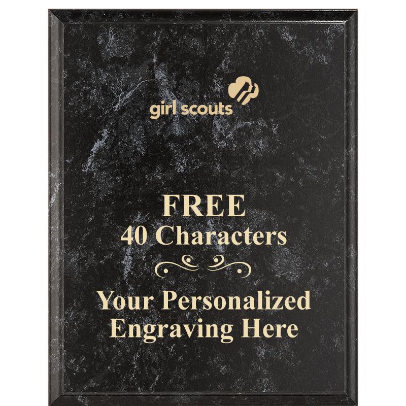 7X9 GOLD FILLED LASER PLAQUE