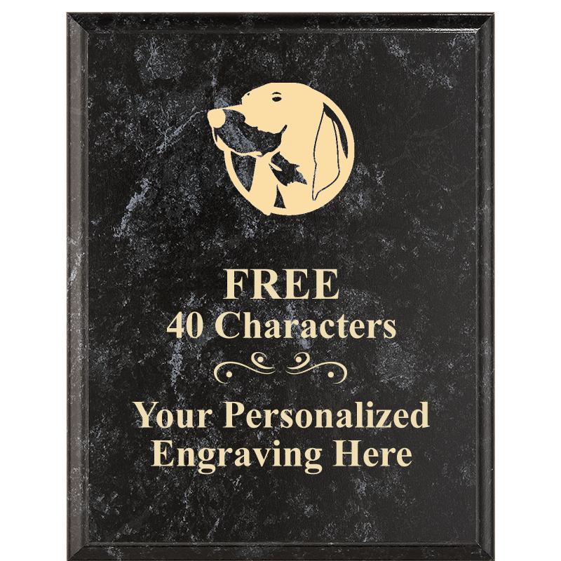 7X9 GOLD FILLED LASER PLAQUE