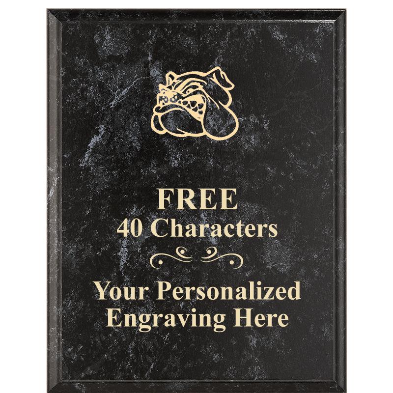 7X9 GOLD FILLED LASER PLAQUE