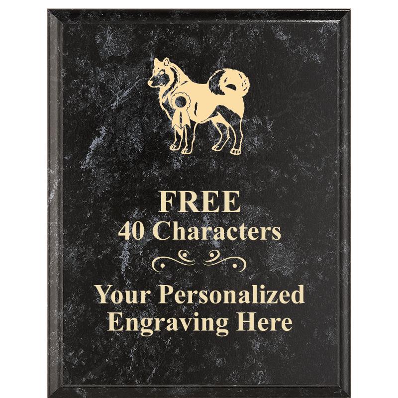 7X9 GOLD FILLED LASER PLAQUE