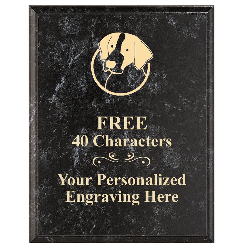 7X9 GOLD FILLED LASER PLAQUE