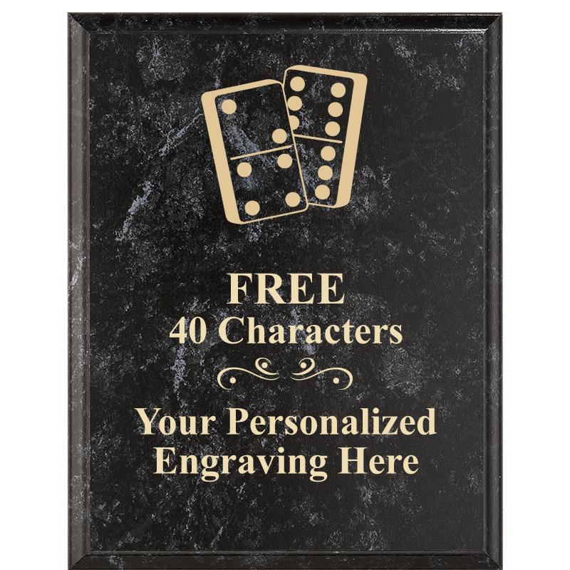 7X9 GOLD FILLED LASER PLAQUE