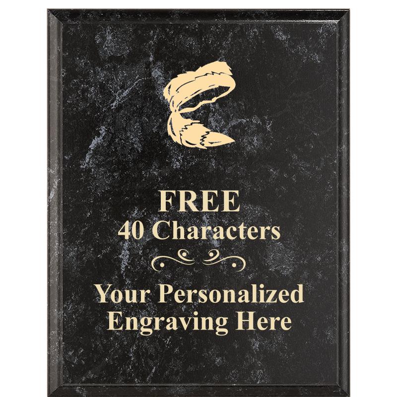 7X9 GOLD FILLED LASER PLAQUE