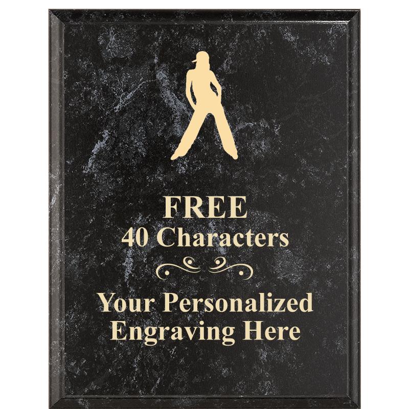 7X9 GOLD FILLED LASER PLAQUE